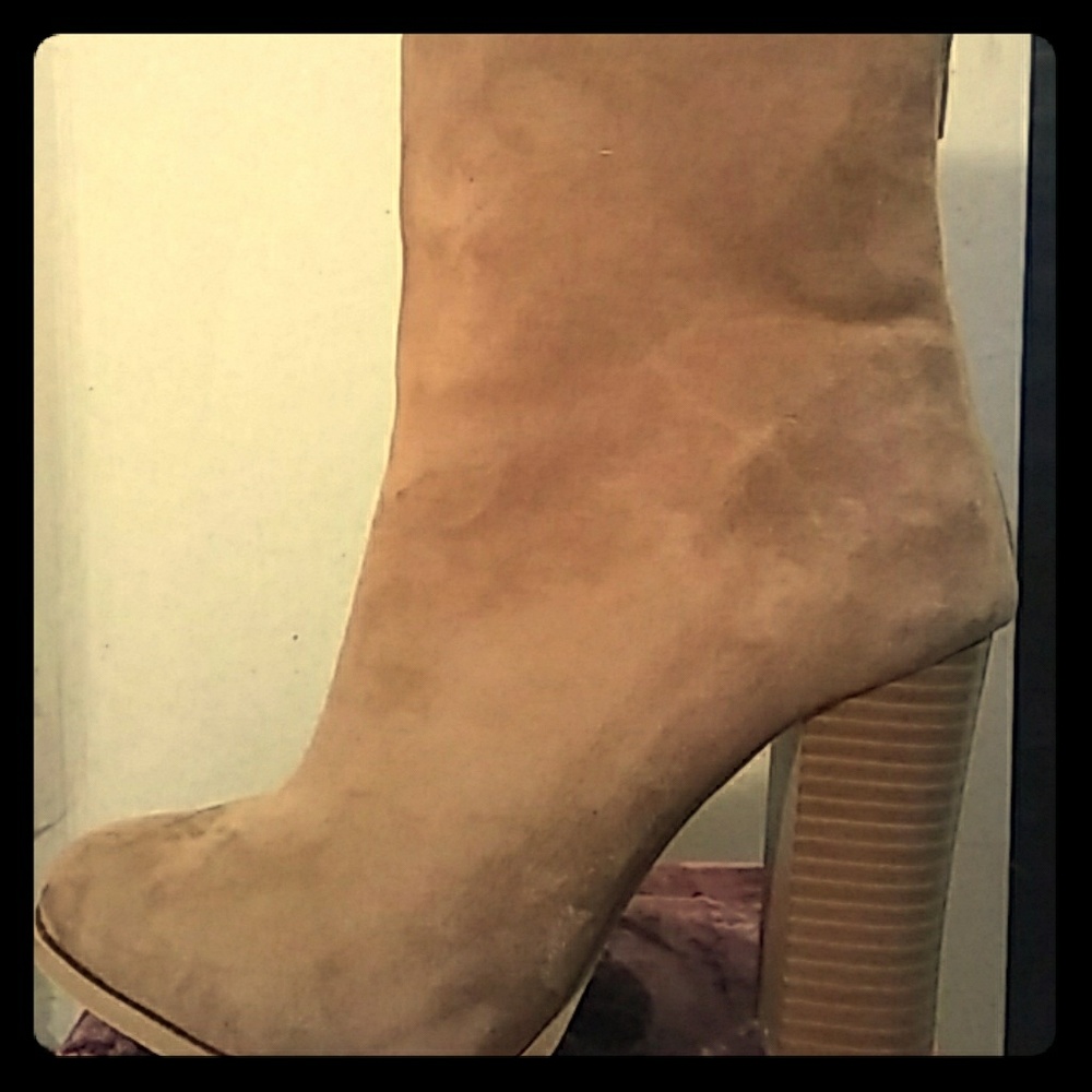 Tan boots